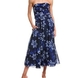 samantha sung Strapless Dress